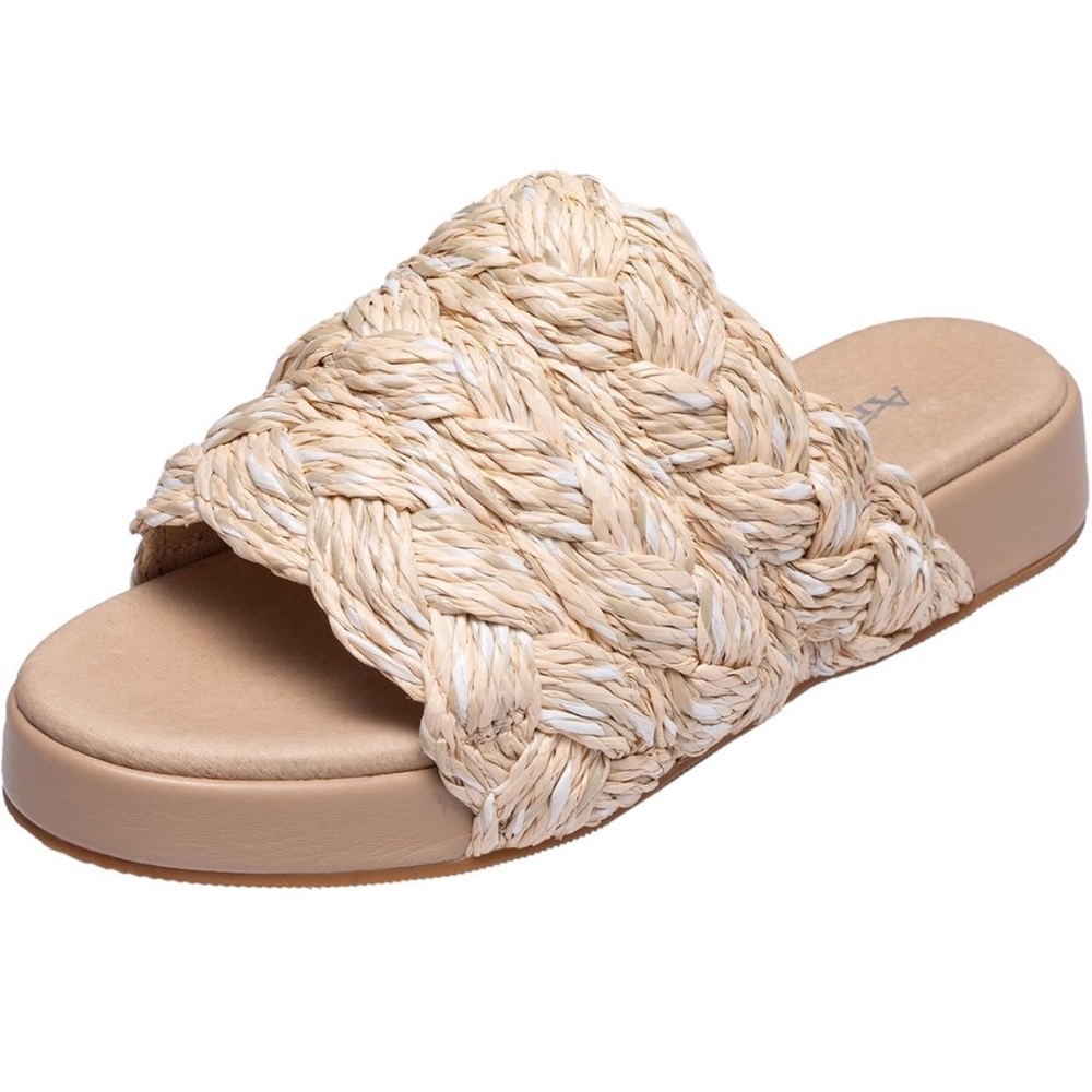 Antelope Bray Peep Toe Mule Sandals
